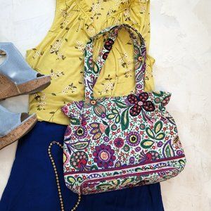 Vera Bradley Floral Shoulder Bag